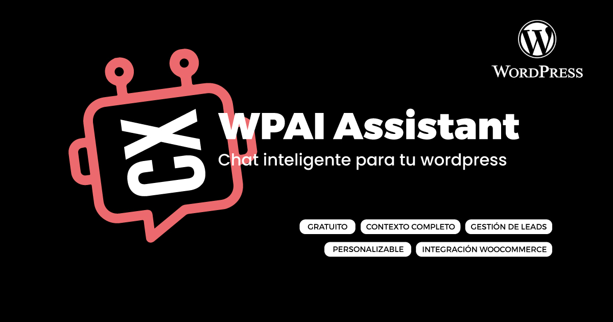 Imagen destacada del artículo: WP AI Assistant: Chatbot con Inteligencia Artificial para WordPress (Gratis) - Añade un asistente virtual con IA a tu WordPress en 5 minuto