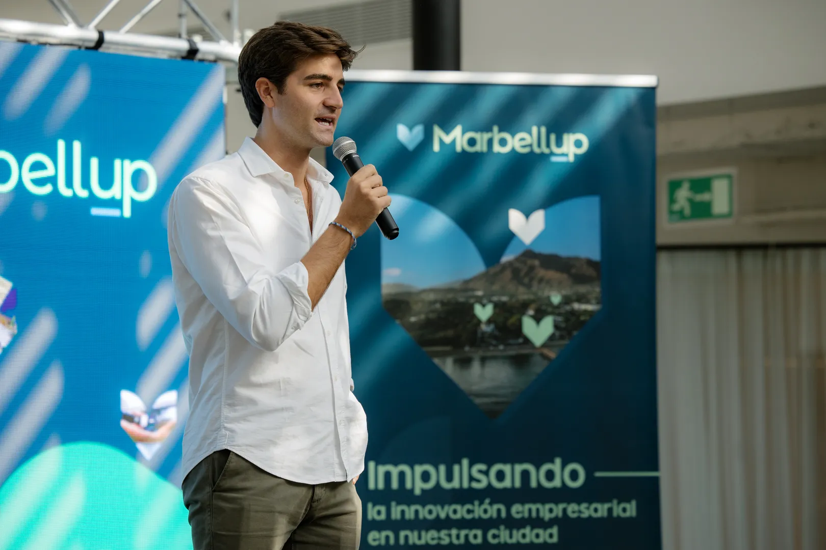 Captura del proyecto Marbellup - Ecosistema digital para Fomento Económico Marbella: web WordPress, digitalizació